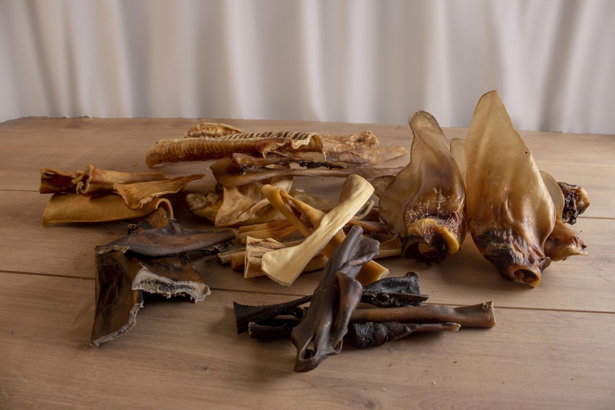 Bellobox - doorbijtersbox - 100% natuurlijk - Hondensnacks - kauwproducten