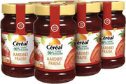 6x Cereal Jam Aardbeien 270 gr