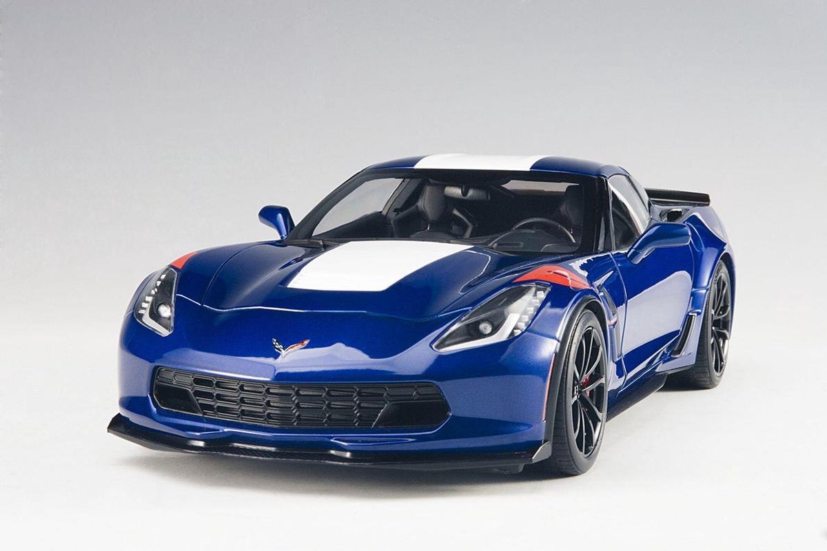 AutoArt 1/18 Chevrolet Corvette C7 Grand Sport - Blauw