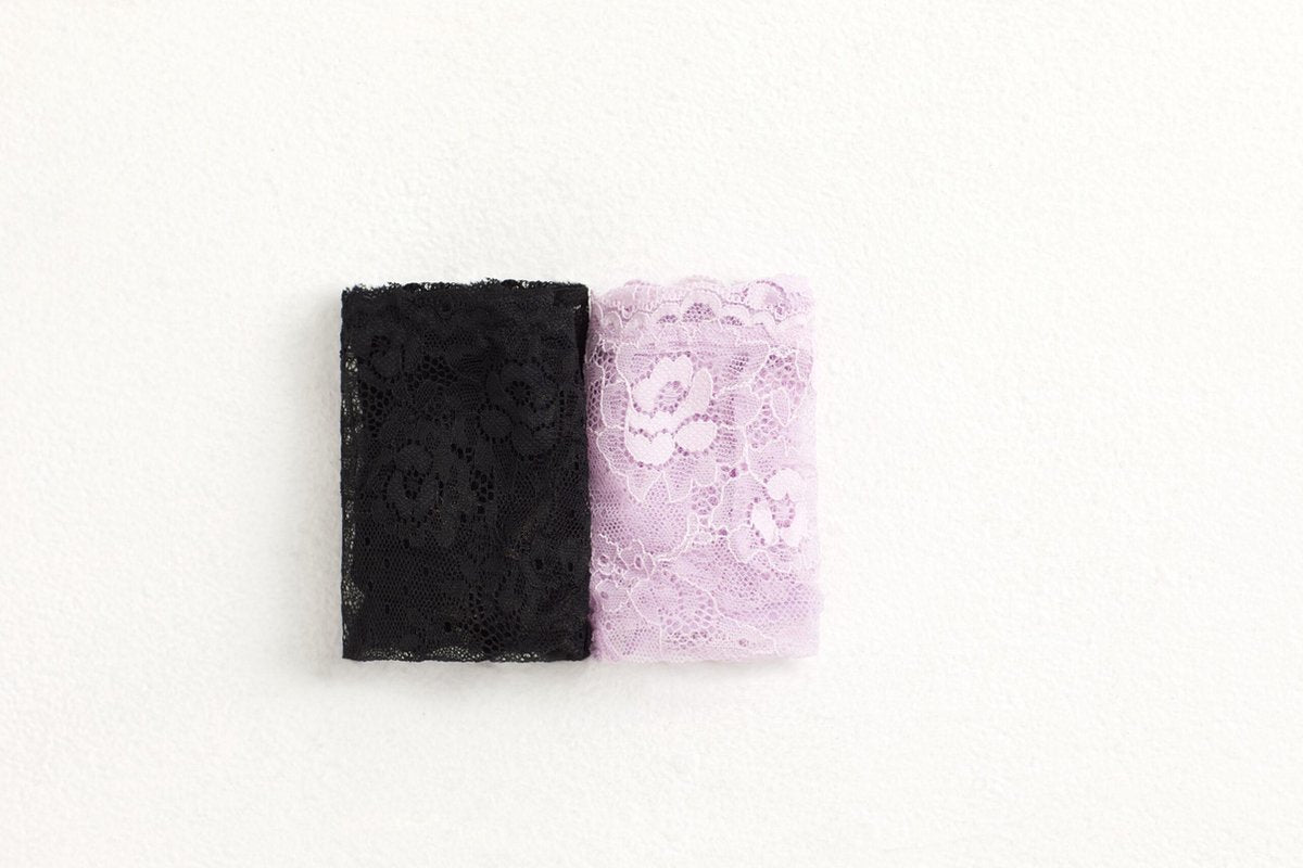 Promise - Sweet Basics Brazilian 2-Pack 1 - maat S - Lila Zwart