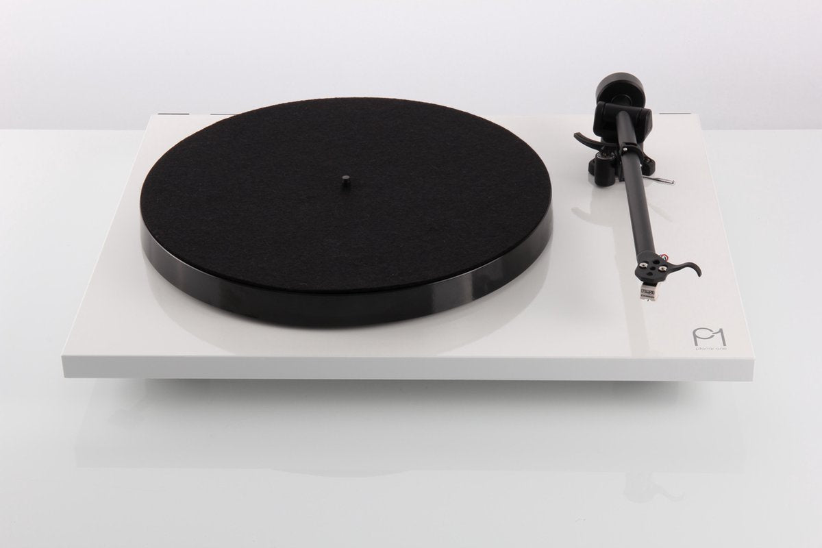 Rega Planar 1 Platenspeler - Carbon Cartridge - Wit