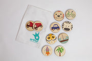 Houten Memory  Spel  TOET 18 Pcs