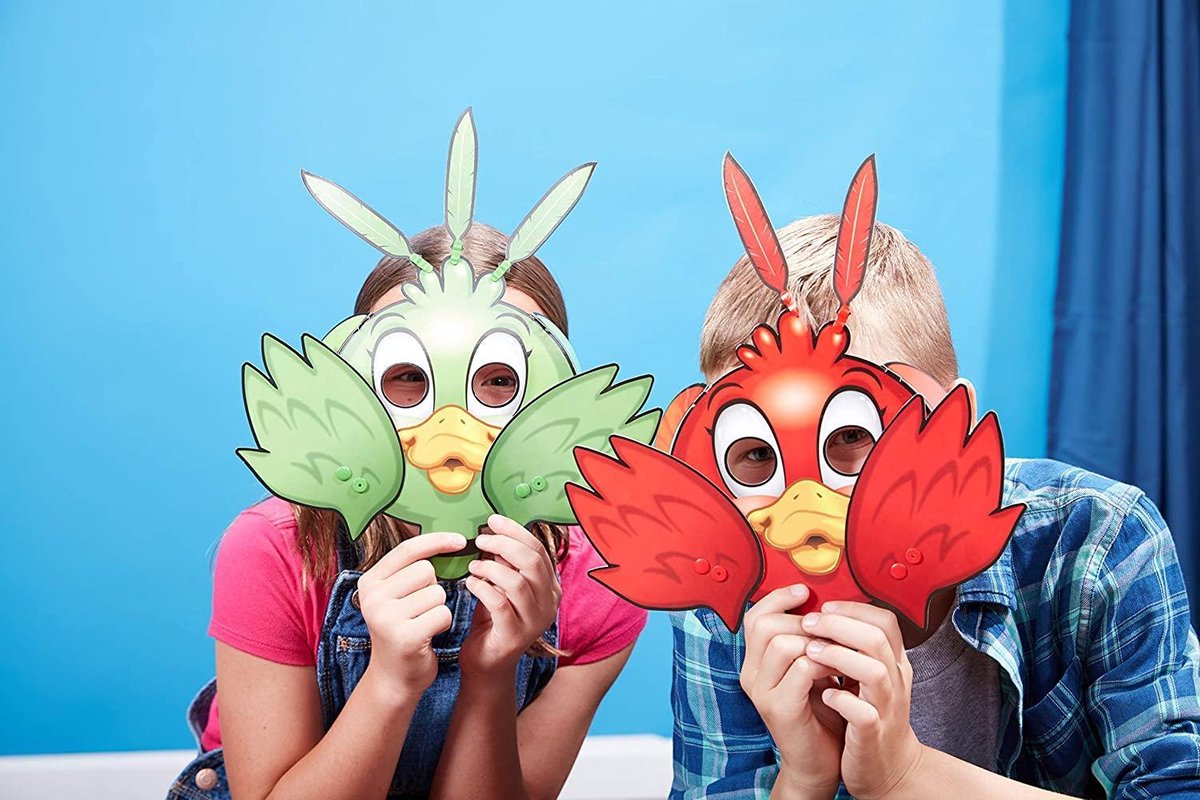 Yulu Peking  Duck Eend Spel met maskers