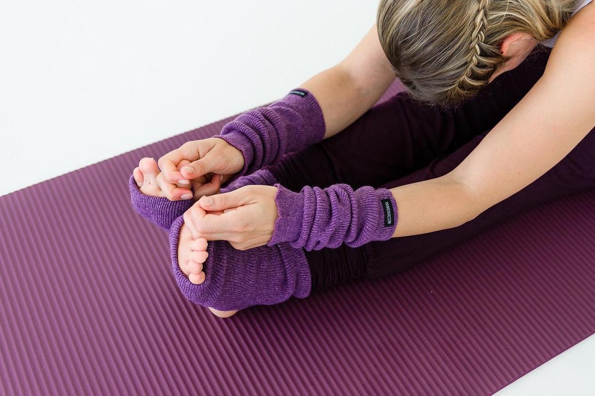 Fitnessmat gym - 10 mm violet Fitnessmat YOGISTAR