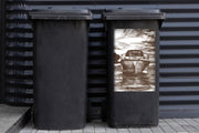 Container sticker Boot - Lucht - Zwart - Wit - 40x60 cm - Kliko sticker