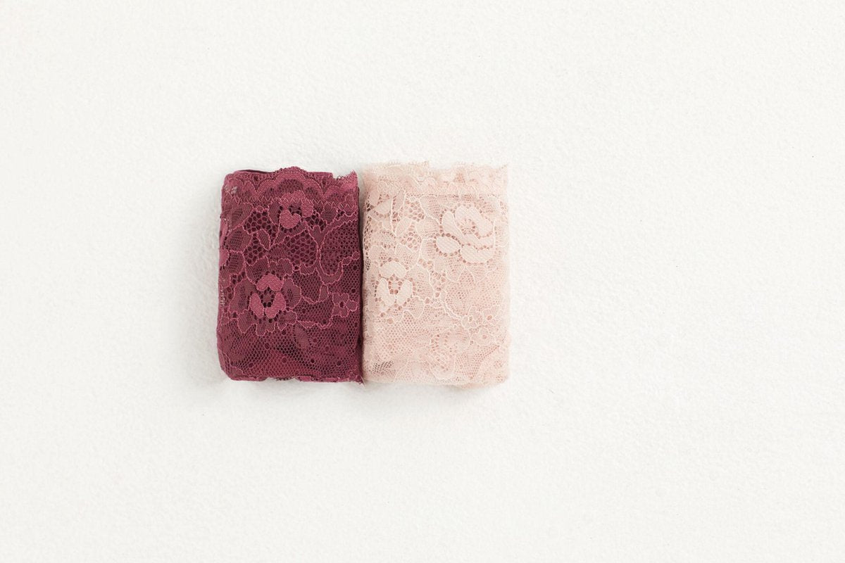 Promise - Sweet Basics Midi-Slip 2-Pack 3 - maat M - Rood Roze