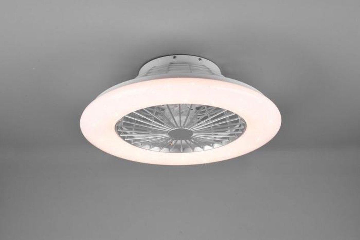 Trio Plafondventilator Stralsund LED Ø50CM | Titaan | RGBW multicolor