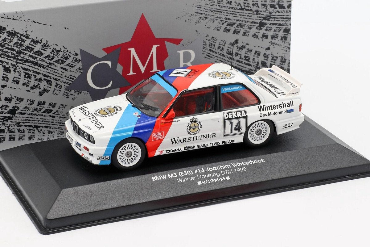 BMW M3 (E30) #14 Winner Norisring DTM 1992 - 1:43 - CMR Classic Model Replicars