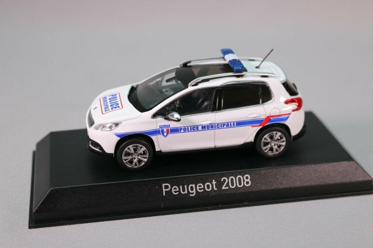 Peugeot 2008 2013 "Police Municipale" Wit 1/43 Norev