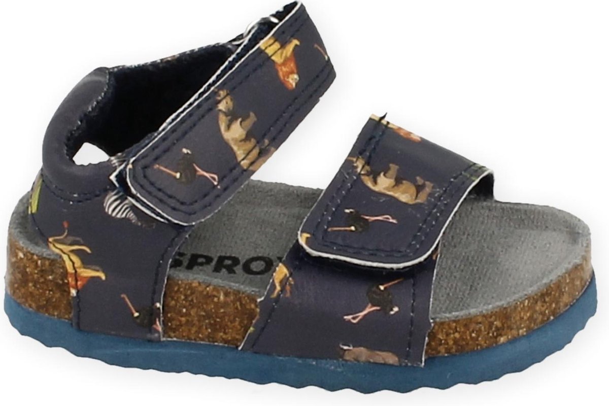 SPROX uni sandaal BLAUW 25