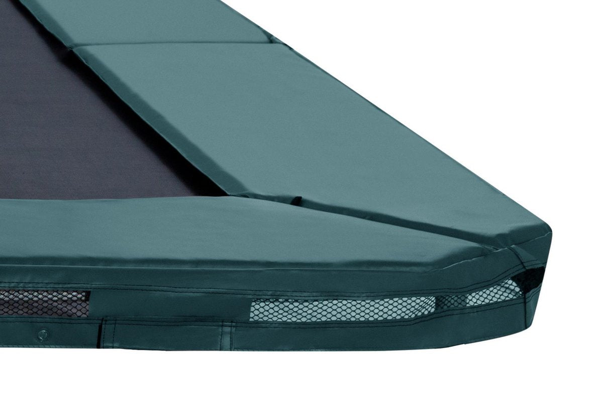Avyna Top safe randkussen voor InGround trampoline set 213 (L275 x B190 cm) - Groen