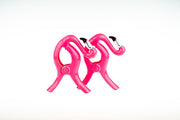 Handdoek clips - Clips - Handdoekknijpers - Grote wasknijpers - Badlaken knijpers - Strandlaken knijpers - Handdoekknijpers groot - Flamingo - 2 Stuks