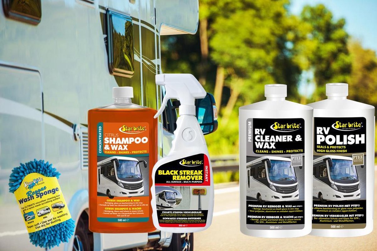 Star brite Starterspakket Premium Onderhoud | Camper & Caravan