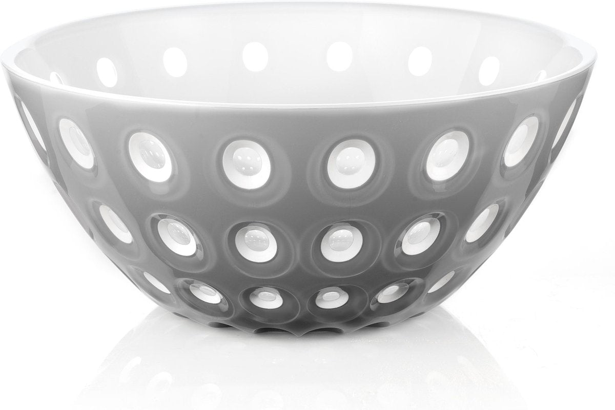 Guzzini Le Murrine Schaal grijs/wit/transparant - Ø250mm