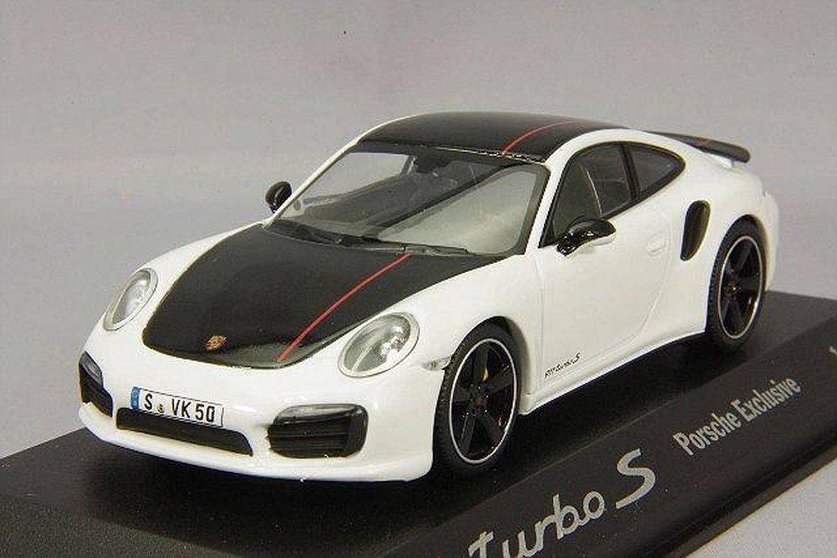 Porsche 911 991 Turbo S 2014 White/Black