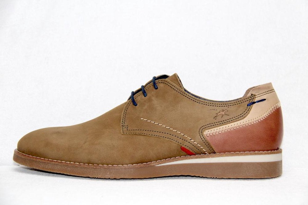Fluchos- crete veterschoen ranger beige - maat 43