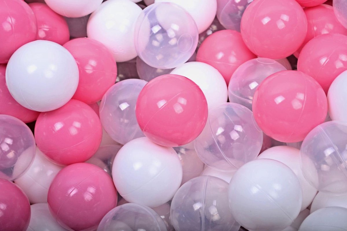 MeowBaby® Ballenbak ballen 100 stuks - Licht Roze