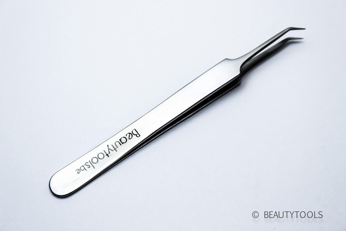 Puntpincet Inox – Gebogen (11 cm) PRECISION - (PT-2168)
