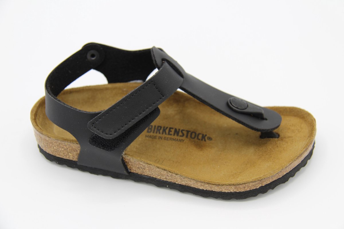 Birkenstock- 1018639- kairo zwart teenslipper sandaal- normaal - maat 32