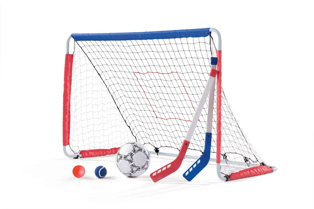 Step2 Kickback - Voetbaldoel - Gooien en vangen - Met kocheysticks en ballen - Inclusief voetbal