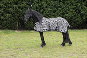 Waldhausen Vliegendeken Zebra Zwart&Wit 185 cm
