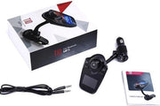 FM Transmitter voor in de auto - Handsfree bellen -  USB Ingang - Auto bluetooth -  Carkit met AUX - Bluetooth handsfree carkit- fm transmitter - T10