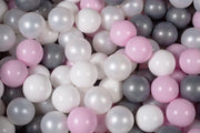 Ballenbakballen set 100 ballenbak ballen - Wit