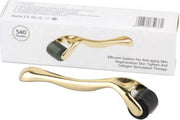 BrenLux - Dermaroller - Dermaroller gezicht - Fijne naaldjes roller gezicht - 3mm naaldjesroller - Verjonging huid - Cel vernieuwing toestel - Anti age toestel - Anti rimpel toestel - GRATIS vitamine C serum