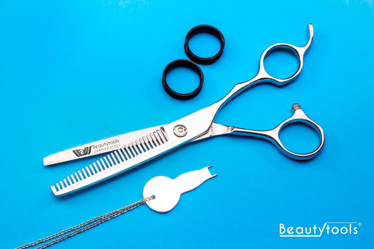 Beautytools PRO LINE Professionele Duitse Kappersschaar - Silver BeastThin - 6" (RS-0997) RLT