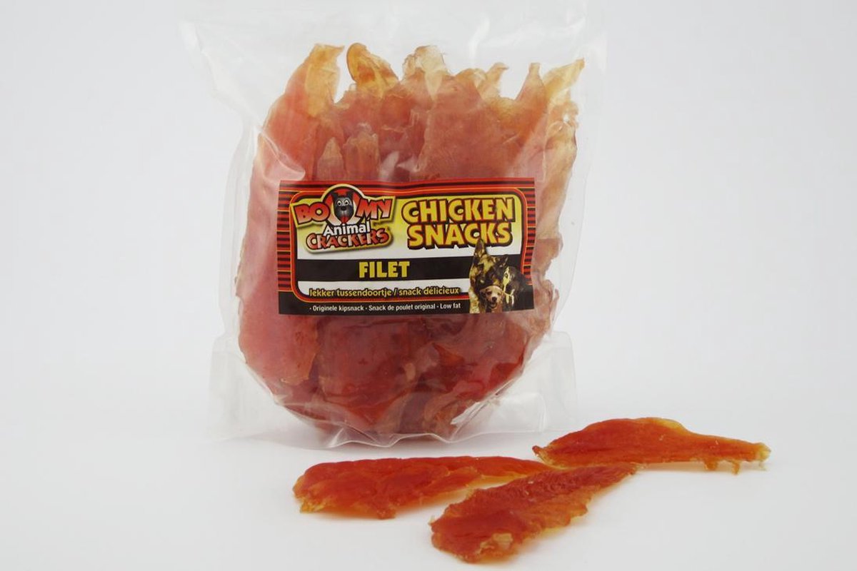 Boomy Chicken Snacks Kipfilet 750gr
