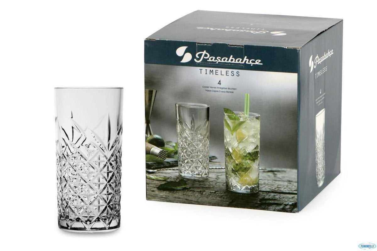 Paşabahçe Timeless Longdrinkglas - 45cl - 4 stuks