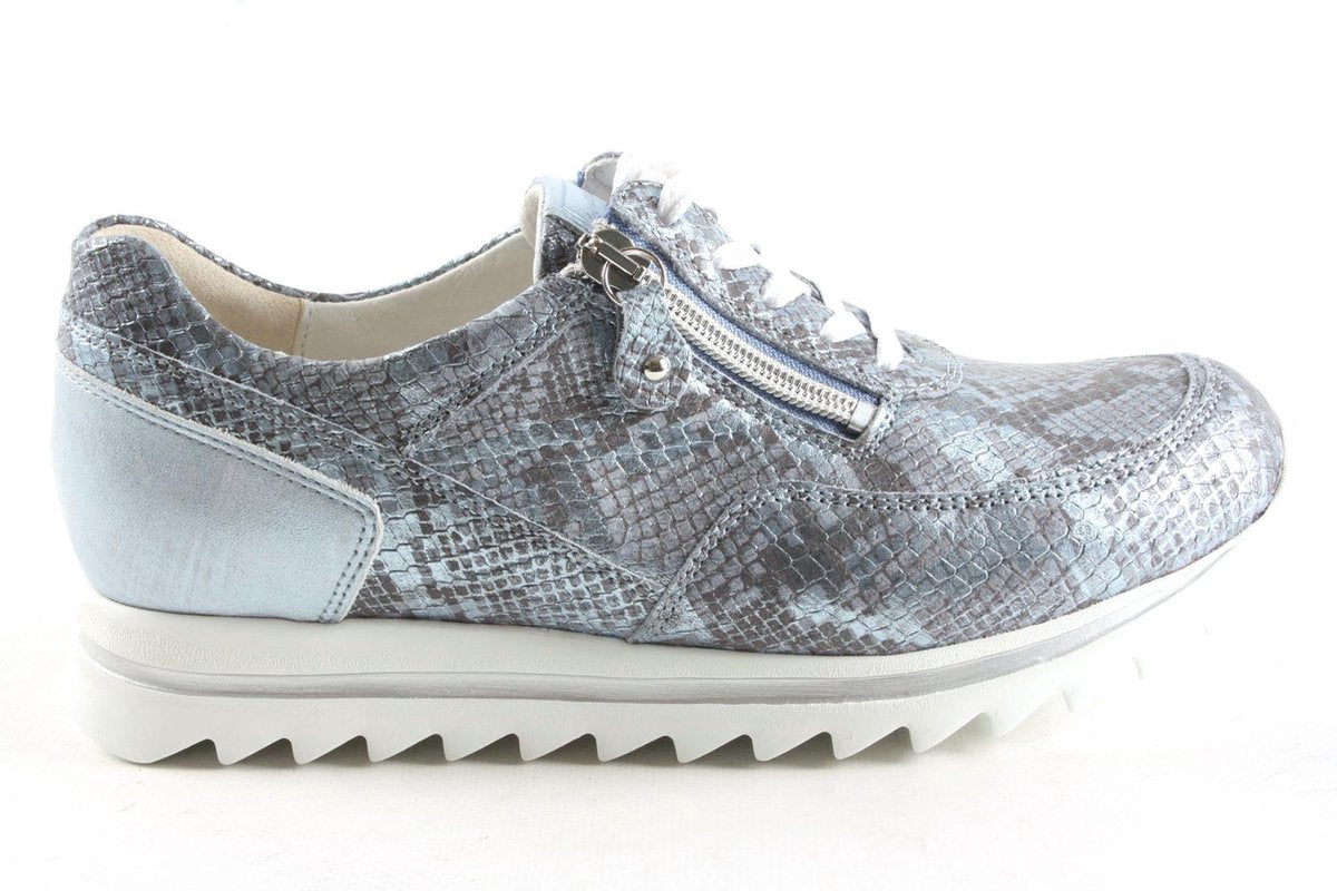 Waldlaufer 923011 H - Volwassenen Lage sneakers - Kleur: Blauw - Maat: 40.5
