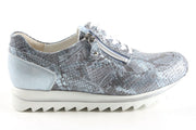 Waldlaufer 923011 H - Volwassenen Lage sneakers - Kleur: Blauw - Maat: 40.5