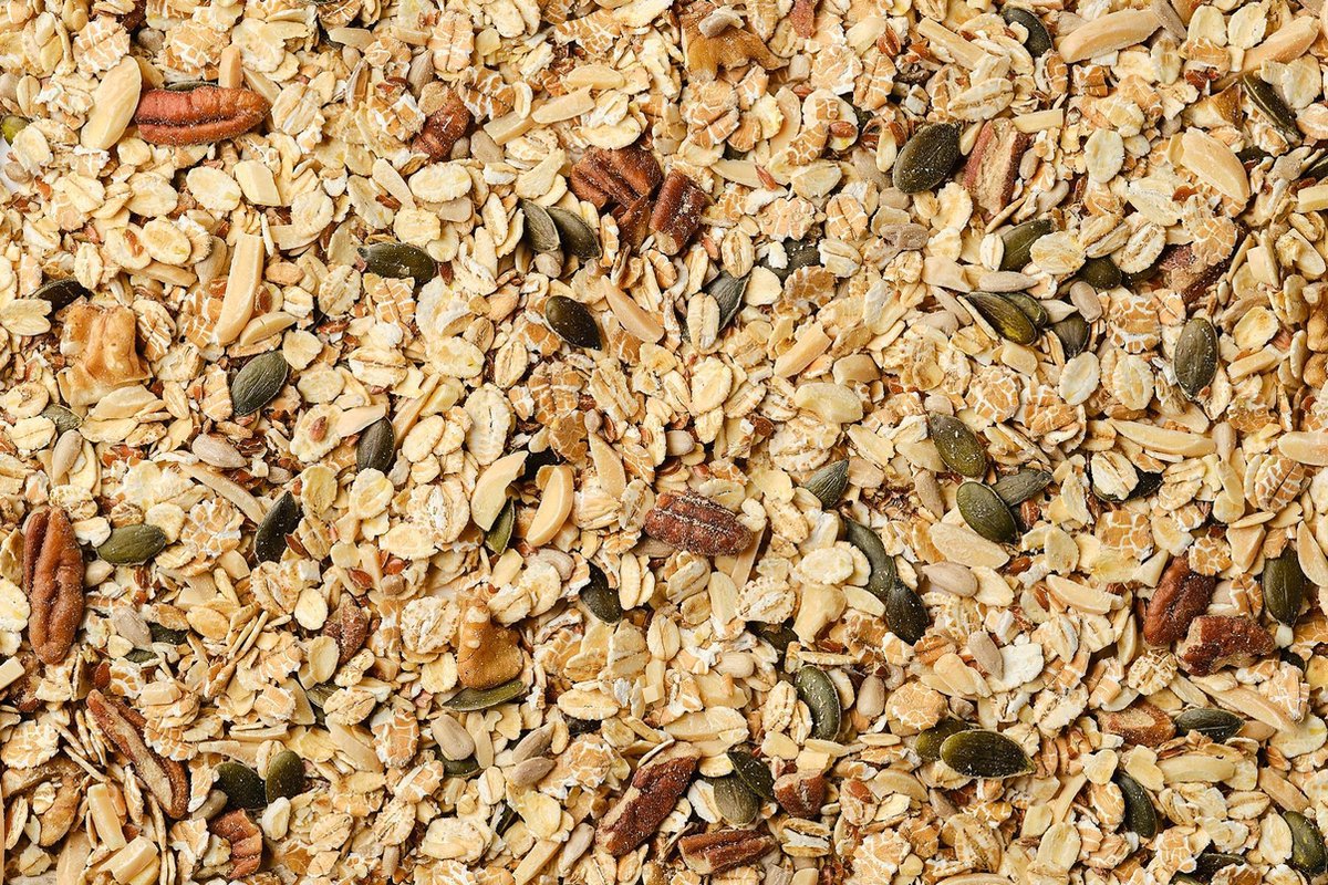 Ontbijt assortiment groot.