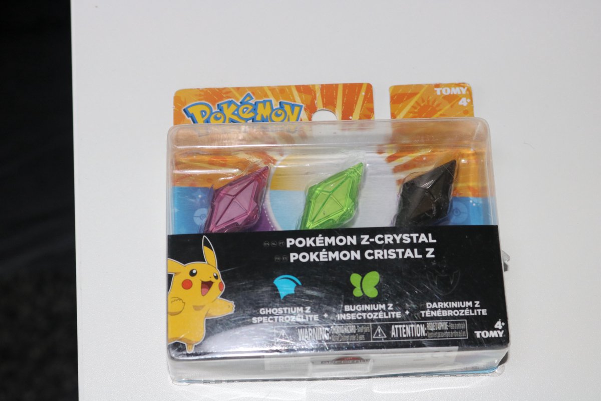 Pokemon Z-Crystal -Ghostium Z - Buginium Z -Darkinium Z