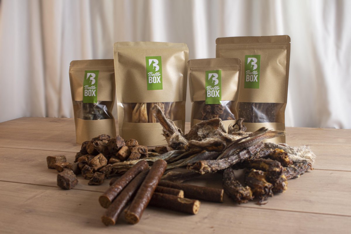 Bellobox hypoallergeen 100%natuurlijke hondensnacks