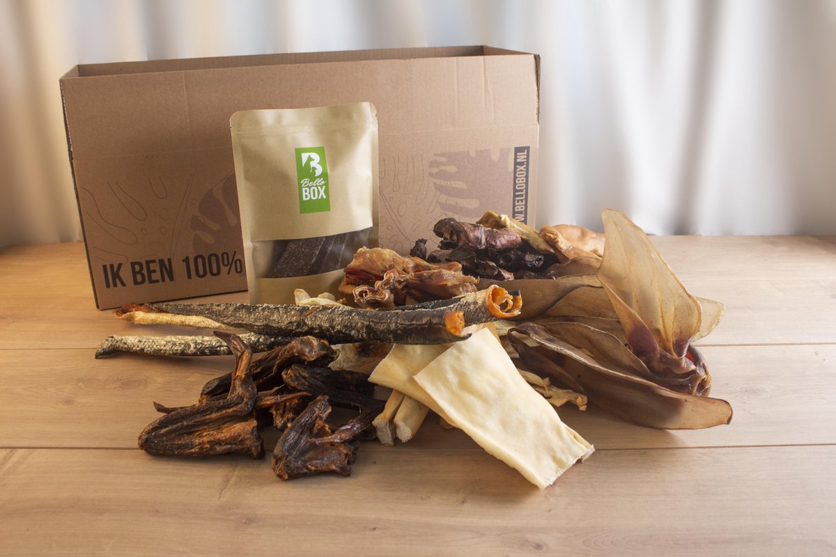 Bellobox premium 100% natuurlijke hondensnacks Large >25kg