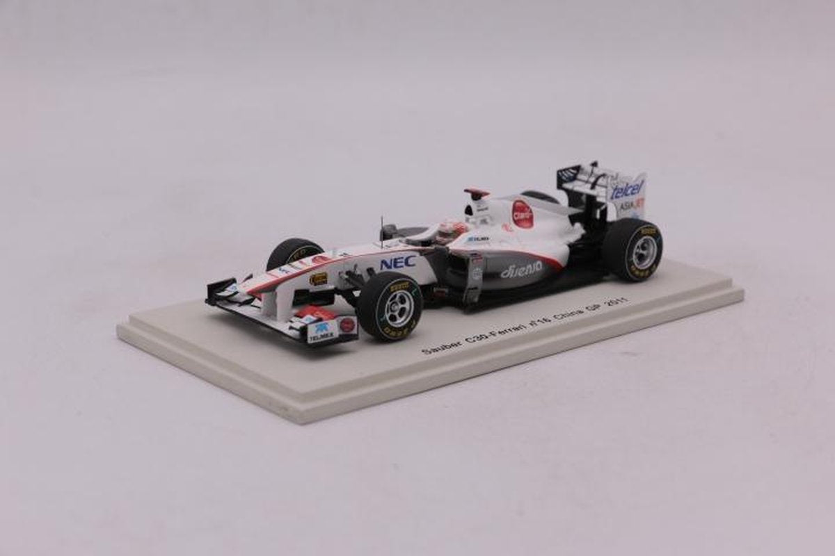 F1 Sauber C30 K. Kobayashi Chinese GP 2011