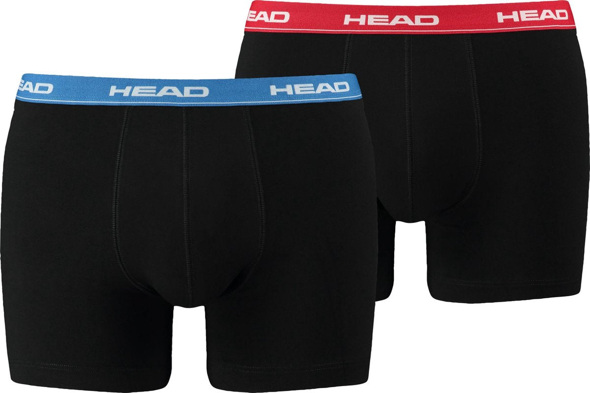 HEAD Boxershort Heren HEAD BASIC BOXER 2P - Red / Blue