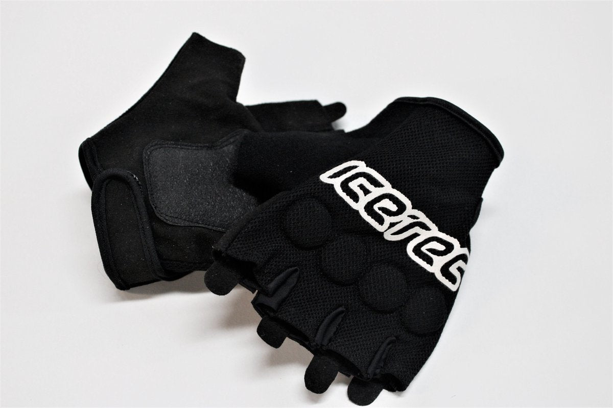 Icetec | Skatehandschoenen - XS - klittenbandsluiting - Zwart