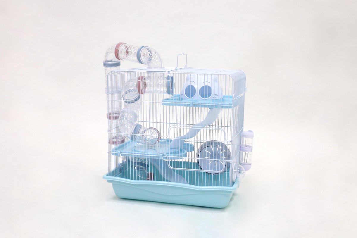 Knaagdierkooi Hamster2 pink