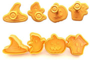 Koekjesvorm Halloween - 4-delige set - Koekjes uitsteker - Uitsteekvorm