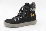 Sneaker enkelhoog zwart- Twins- 30
