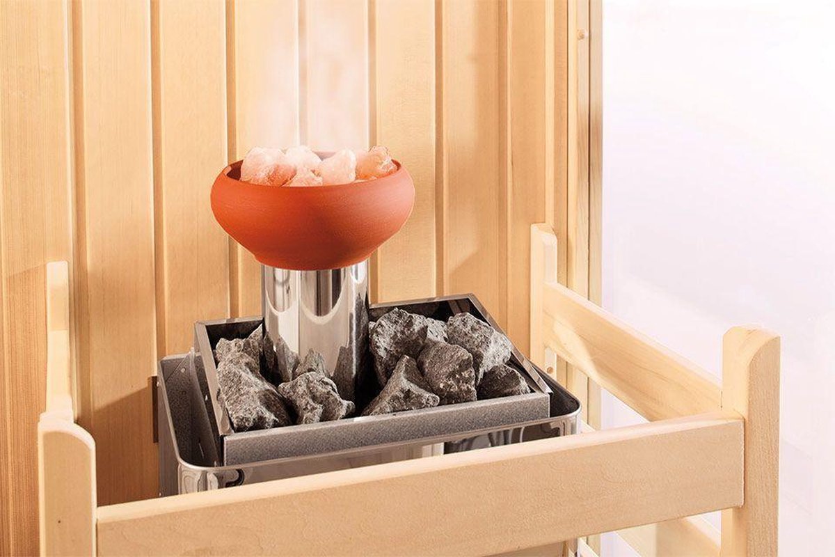 Karibu Zoutkristal Sauna Verdamper Vital Sole