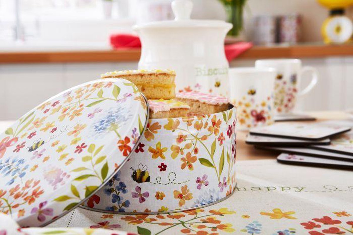 Cooksmart Koekblik (Set 3 st) Bee Happy