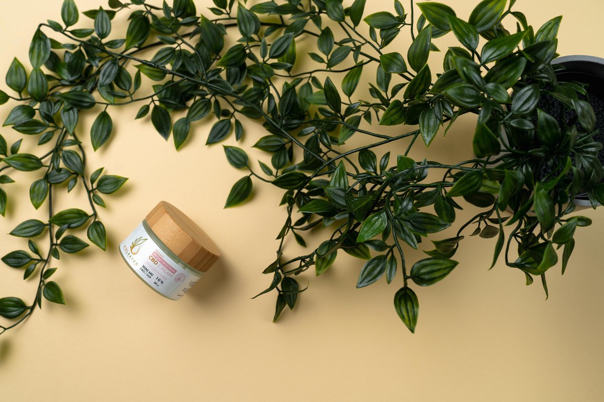 TIJDELIJK 20% KORTING - BIOLEAVES Broad spectrum CBD creme 1000Mg