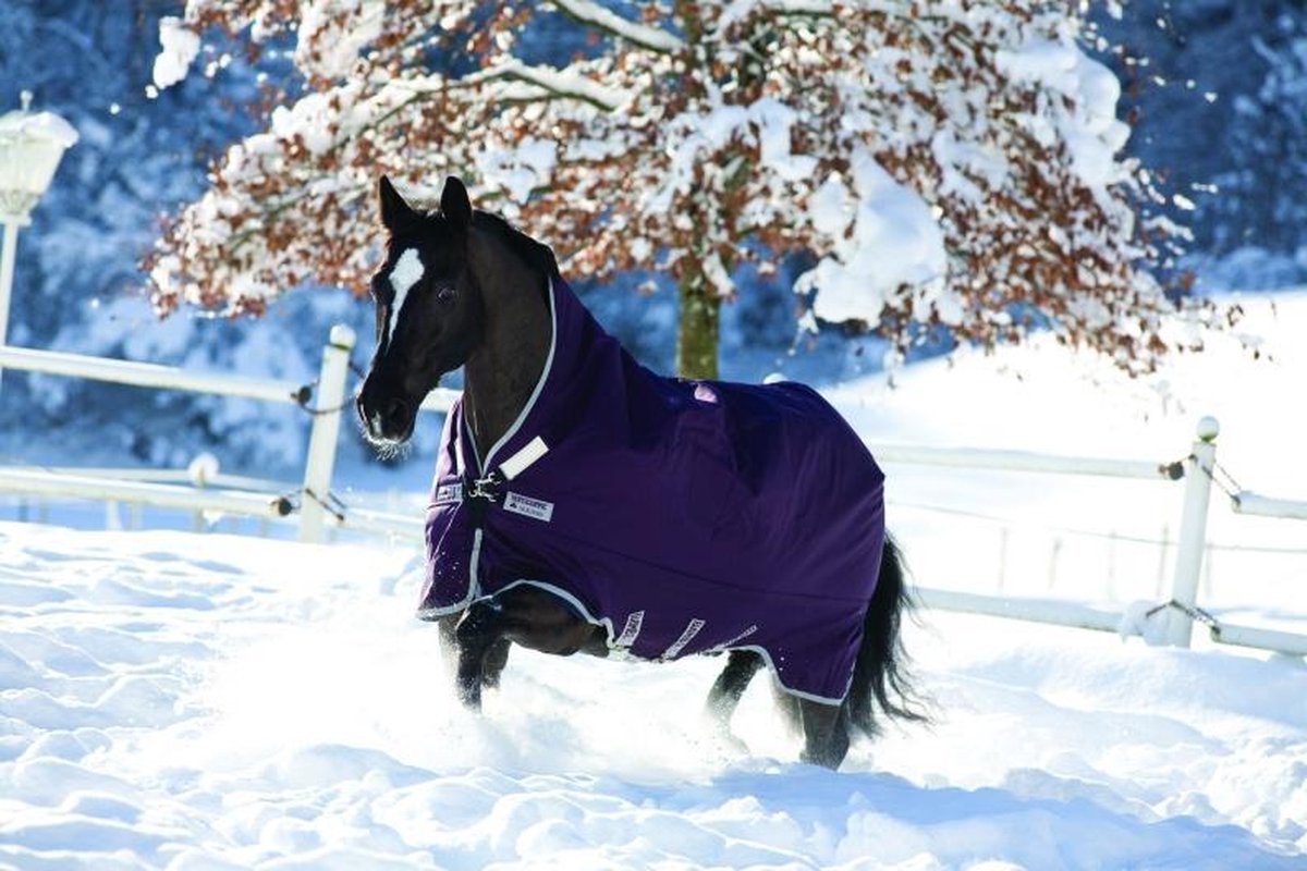 Horseware Rambo Wug Turnout Heavy 400G 140/191 cm Donkerpaars