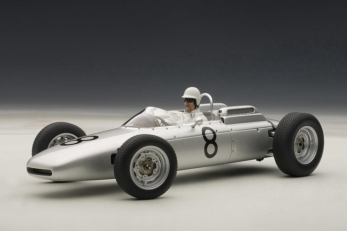 AutoArt 1:18 Porsche 804 F1 n°8 Jo Bonnier - 1963