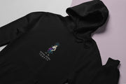 Uchiha Sasuke Pixel Anime Merch HOODIE - Maat XS - Merchandise Manga Sharingan Ninja Naruto