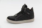 Zwarte sneaker half hoog- braqeez- Levi Louwies Black-34